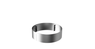 Pre-curved Ring 240mm - diameter 800mm