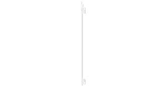 Bracing Rod 560mm with Fixing Lips Powder Coat White x 40